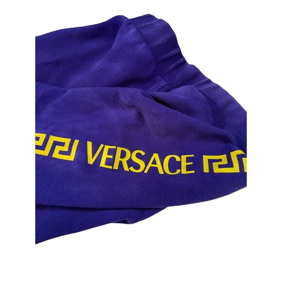 Versace Shorts Royal Blue And Yellow Logo Toddler Size 24 Months - Picture 3 of 9